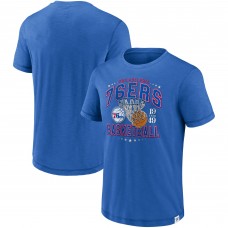 Футболка Philadelphia 76ers Reinforce True Classics Vintage Slub - Royal