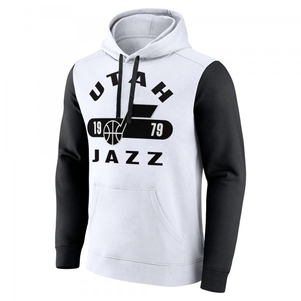 Толстовка Utah Jazz Attack Colorblock - White/Black