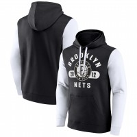 Толстовка Brooklyn Nets Attack Colorblock - Black/White