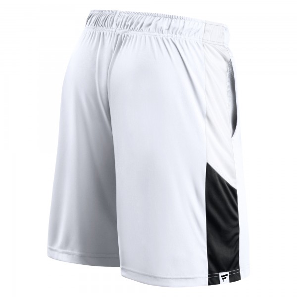 Шорты Utah Jazz Champion Rush Colorblock Performance - White