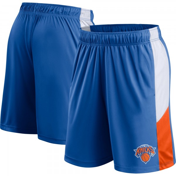 Шорты New York Knicks Champion Rush Colorblock Performance - Blue