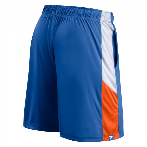 Шорты New York Knicks Champion Rush Colorblock Performance - Blue