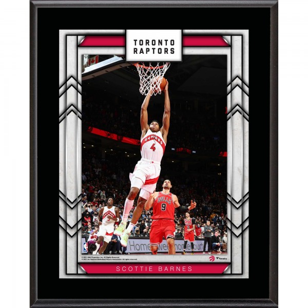 Toronto Raptors Scottie Barnes Fanatics Authentic 10.5 x 13 Sublimated Player Plaque