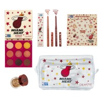 Miami Heat ColourPop Womens NBA Makeup Collection Set - Red