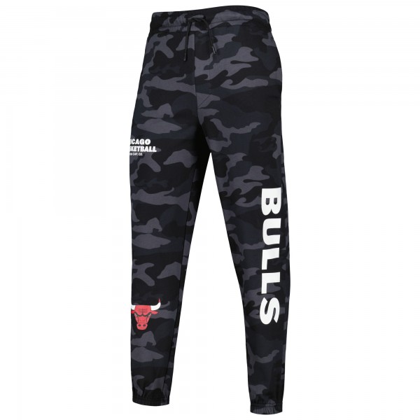 Chicago Bulls New Era Black/Camo Tonal Joggers
