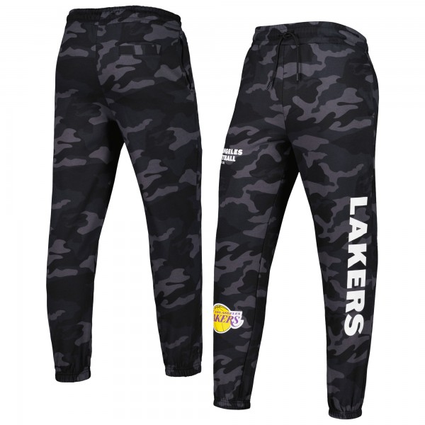 Спортивные штаны Los Angeles Lakers New Era Tonal - Black/Camo