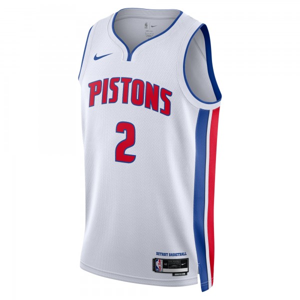 Игровая джерси Cade Cunningham Detroit Pistons Nike Unisex 2022/23 Swingman - White - Association Edition