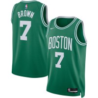 Игровая джерси Jaylen Brown Boston Celtics Nike Unisex Swingman - Icon Edition - Kelly Green