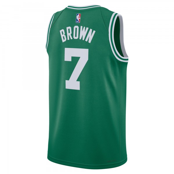 Игровая джерси Jaylen Brown Boston Celtics Nike Unisex Swingman - Icon Edition - Kelly Green
