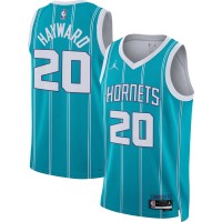 Игровая джерси Gordon Hayward Charlotte Hornets Nike Unisex 2022/23 Swingman - Icon Edition - Teal
