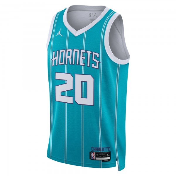 Игровая джерси Gordon Hayward Charlotte Hornets Nike Unisex 2022/23 Swingman - Icon Edition - Teal