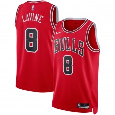 Игровая форма  Zach LaVine Chicago Bulls Nike Unisex 2022/23 Swingman - Icon Edition - Red