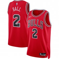 Lonzo Ball Chicago Bulls Nike Unisex 2022/23 Swingman Jersey - Icon Edition - Red