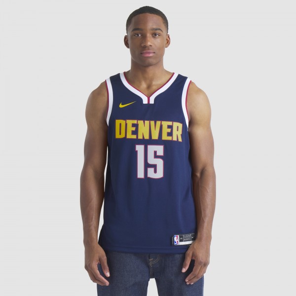 Джерси Unisex Denver Nuggets Nikola Jokic Nike Navy Swingman - Icon Edition