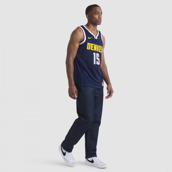Джерси Unisex Denver Nuggets Nikola Jokic Nike Navy Swingman - Icon Edition