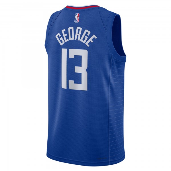 Игровая джерси Paul George LA Clippers Nike Unisex 2022/23 Swingman - Icon Edition - Royal