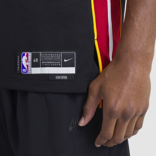 Игровая форма  Tyler Herro Miami Heat Nike Unisex Swingman - Icon Edition - Black