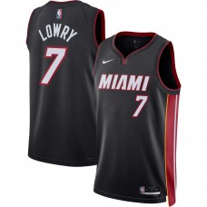 Kyle Lowry Miami Heat Nike Unisex 2022/23 Swingman Jersey - Icon Edition - Black