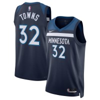 Игровая джерси Karl-Anthony Towns Minnesota Timberwolves Nike Unisex 2022/23 Swingman - Icon Edition - Navy