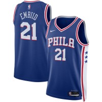 Игровая форма  Joel Embiid Philadelphia 76ers Nike Unisex 2022/23 Swingman - Icon Edition - Royal