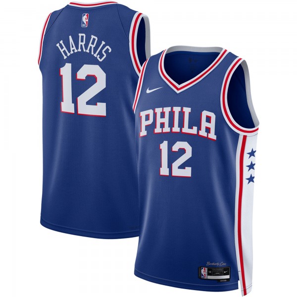 Игровая форма  Tobias Harris Philadelphia 76ers Nike Unisex 2022/23 Swingman - Icon Edition - Royal