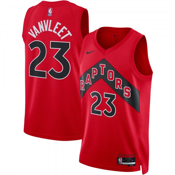 Игровая форма  Fred VanVleet Toronto Raptors Nike Unisex 2022/23 Swingman - Icon Edition - Red