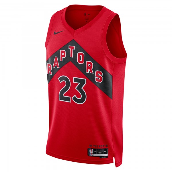 Игровая форма  Fred VanVleet Toronto Raptors Nike Unisex 2022/23 Swingman - Icon Edition - Red