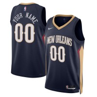 Игровая форма  New Orleans Pelicans Nike Unisex 2022/23 Swingman Custom Navy - Icon Edition