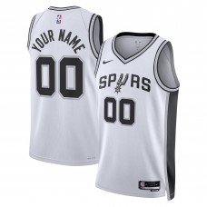 San Antonio Spurs Nike Unisex 2022/23 Swingman Custom Jersey White - Association Edition