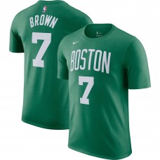 Футболка Jaylen Brown Boston Celtics Nike Icon 2022/23 Name & Number - Kelly Green