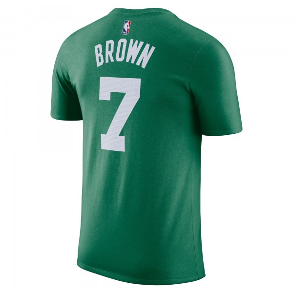 Футболка Jaylen Brown Boston Celtics Nike Icon 2022/23 Name & Number - Kelly Green