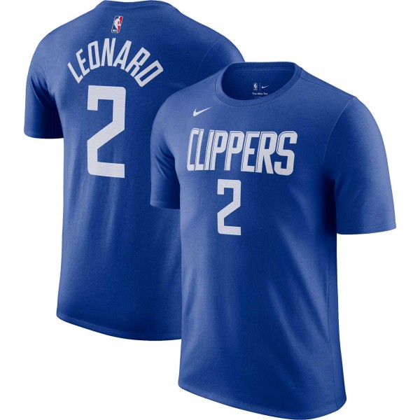 Футболка Kawhi Leonard LA Clippers Nike Icon 2022/23 Performance - Royal