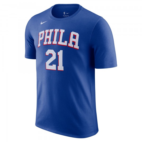 Футболка Joel Embiid Philadelphia 76ers Nike Icon 2022/23 - Royal