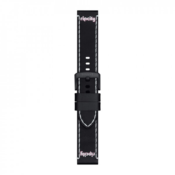 Браслет на часы Portland Trail Blazers Tissot Official Leather - Black