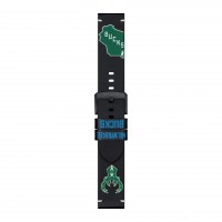 Браслет на часы Milwaukee Bucks Tissot Official Leather - Black