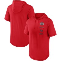 Футболка с капюшоном Mens Red Houston Rockets Dedication
