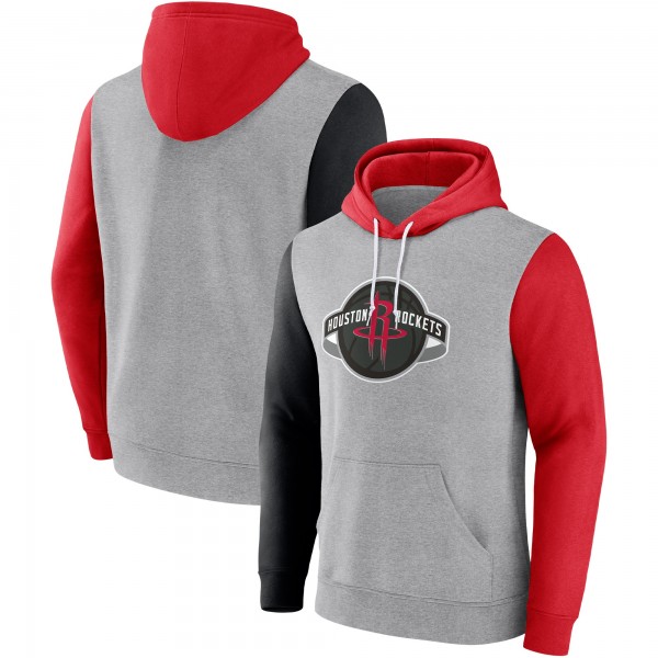 Толстовка Mens Heathered Gray Houston Rockets Carried Away