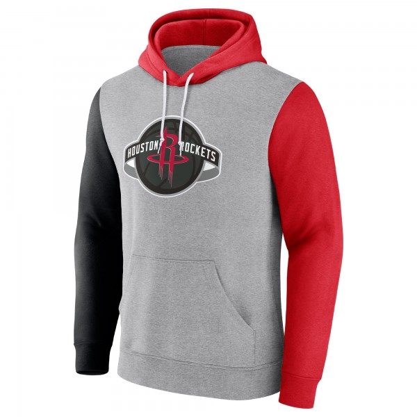 Толстовка Mens Heathered Gray Houston Rockets Carried Away