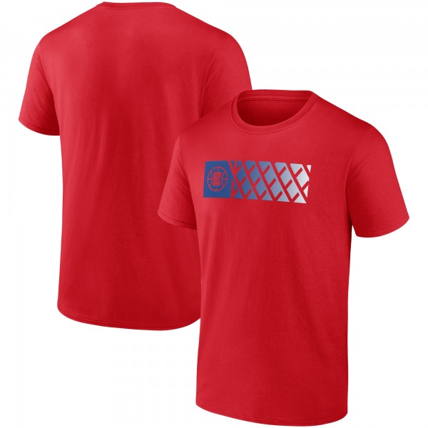 Футболка Mens Red LA Clippers Stadium
