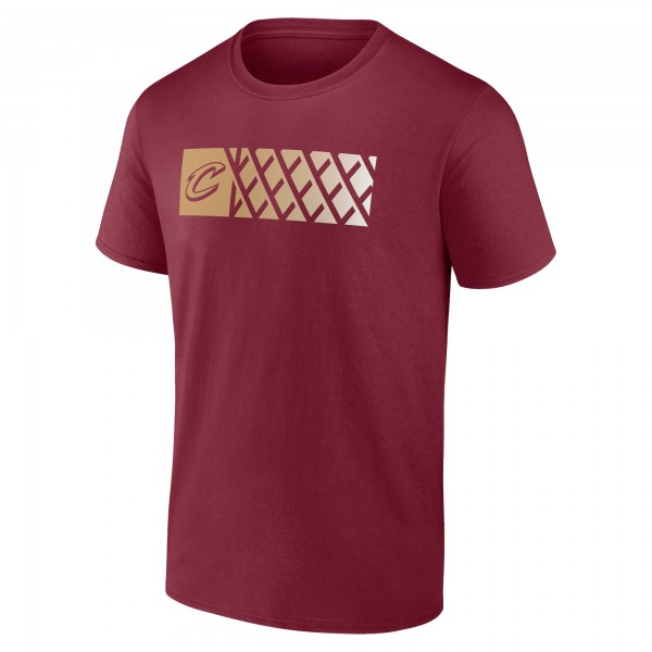 Футболка Mens Wine Cleveland Cavaliers Stadium