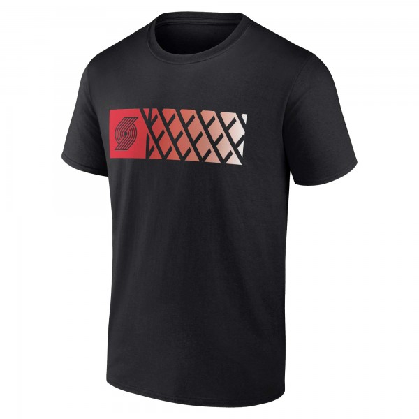 Футболка Mens Black Portland Trail Blazers Stadium