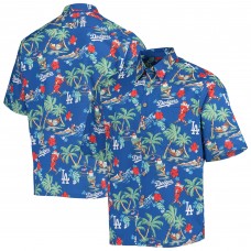 Los Angeles Dodgers Reyn Spooner Royal Holiday Button-Up Shirt