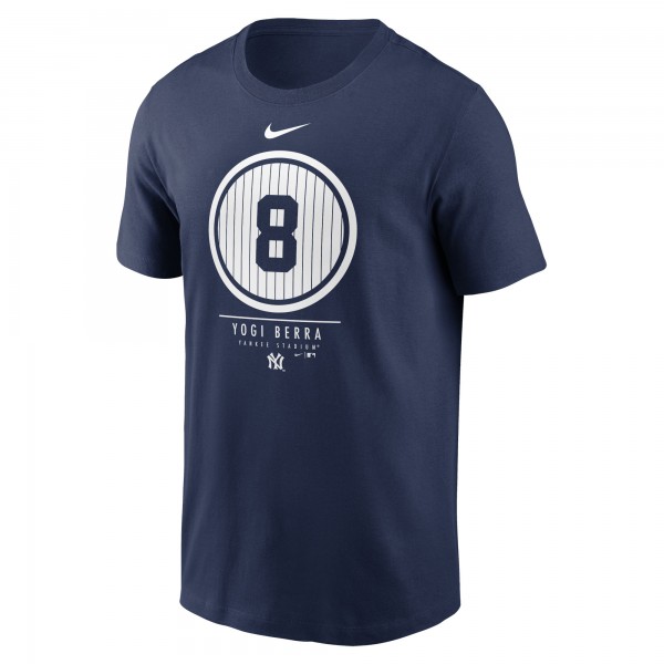 New York Yankees Yogi Berra Nike Navy Locker Room T-Shirt