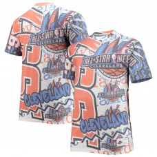 NBA Mitchell & Ness White 1997 All-Star Game Hardwood Classics Big & Tall Jumbotron T-Shirt