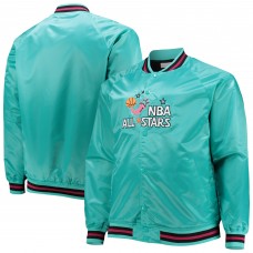 Mitchell & Ness Teal Big & Tall 1996 NBA All-Star Game Hardwood Classics Satin Full-Snap Jacket