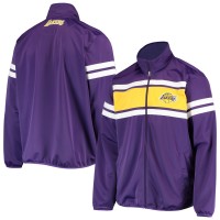 Куртка на молнии Los Angeles Lakers G-III Sports by Carl Banks Power Pitcher - Purple