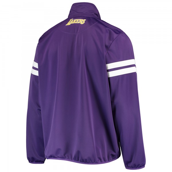 Куртка на молнии Los Angeles Lakers G-III Sports by Carl Banks Power Pitcher - Purple