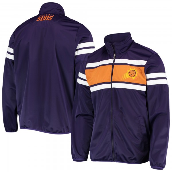 Куртка на молнии Phoenix Suns G-III Sports by Carl Banks Power Pitcher - Purple/Orange