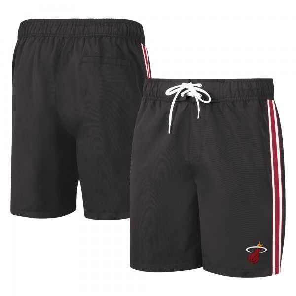 Шорты для плавания Miami Heat G-III Sports by Carl Banks Sand Beach Volley Swim - Black
