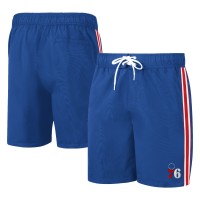 Шорты для плавания Philadelphia 76ers G-III Sports by Carl Banks Sand Beach Volley Swim - Royal/Red